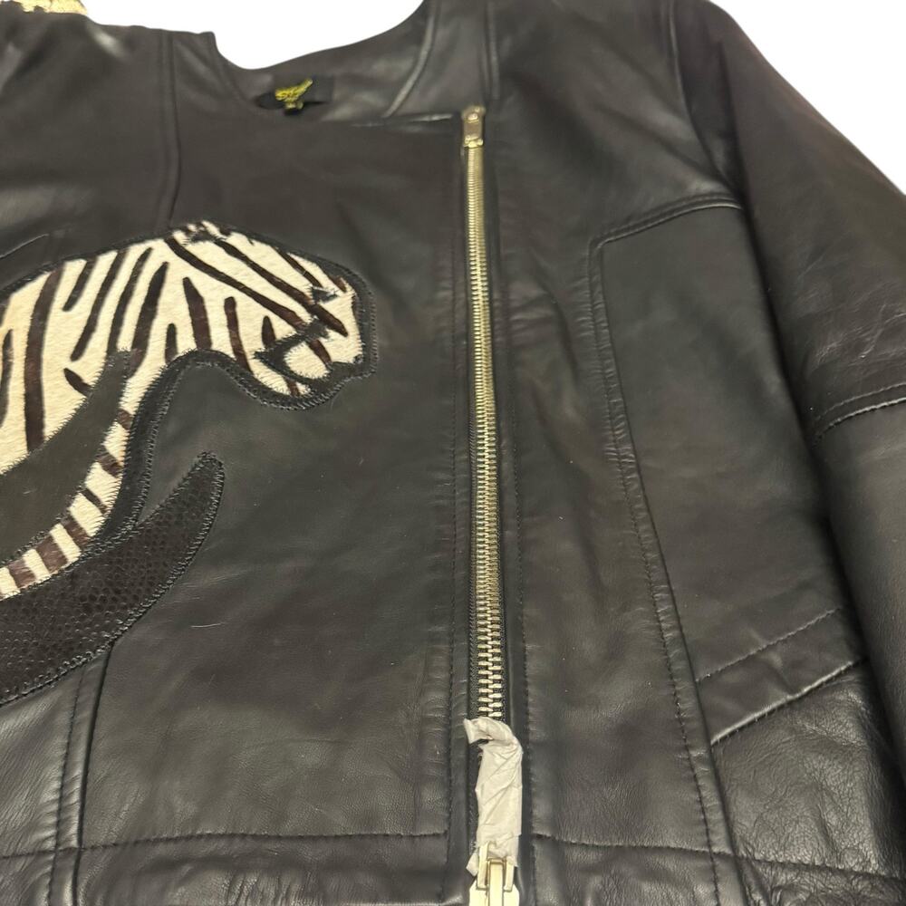 17. NEW Sharif 1827 Lamb Leather Jacket Size XL - Picture 8 of 9